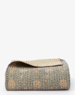 Gabriella Block Print Quilt|Renuka Inc. Outlet