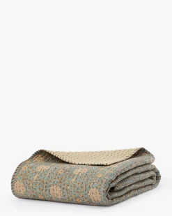 Gabriella Block Print Quilt|Renuka Inc. Outlet