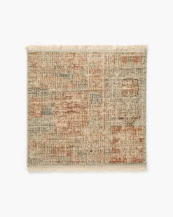Galvin Terracotta Rug Swatch|Loloi Rugs New