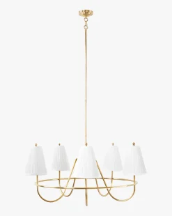 Georgiana Pleated Chandelier|Makerspalm