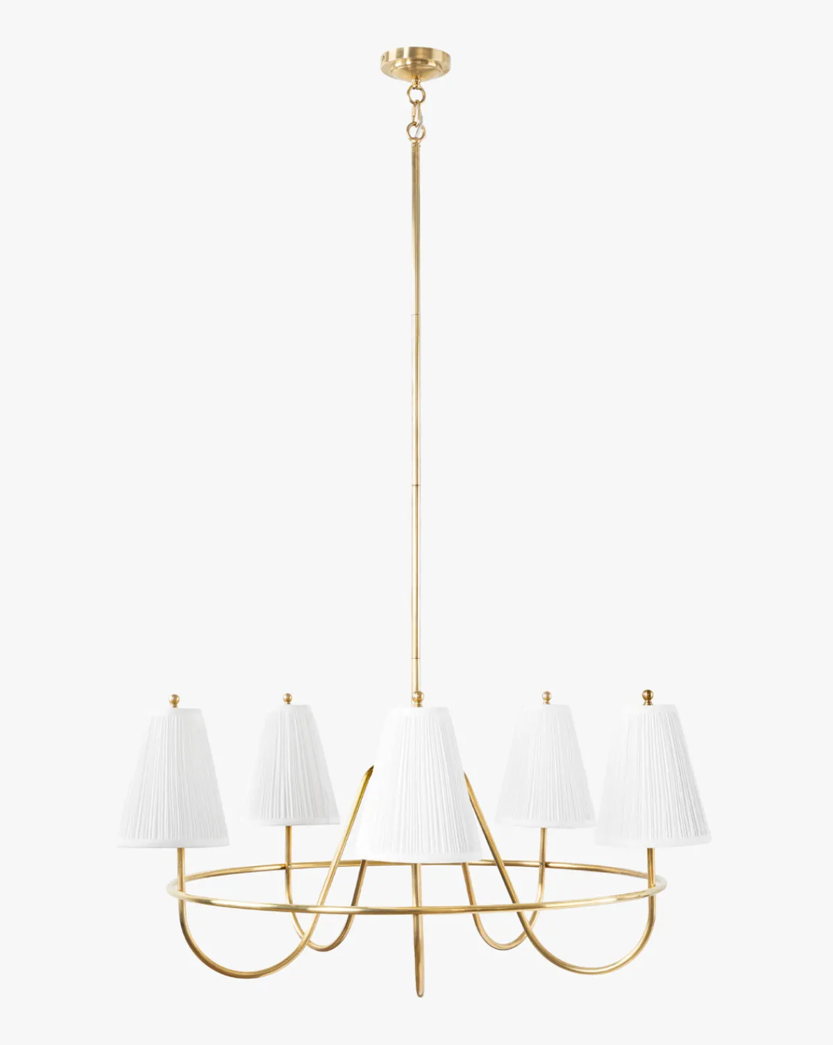 Georgiana Pleated Chandelier|Makerspalm
