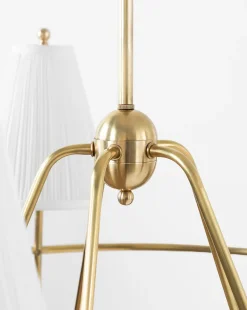 Georgiana Pleated Chandelier|Makerspalm