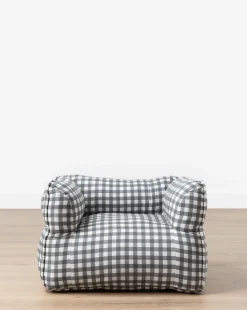 Gingham Kids Chair|VIDYA EXPORTS Online