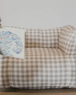 Gingham Kids Chair|VIDYA EXPORTS Online