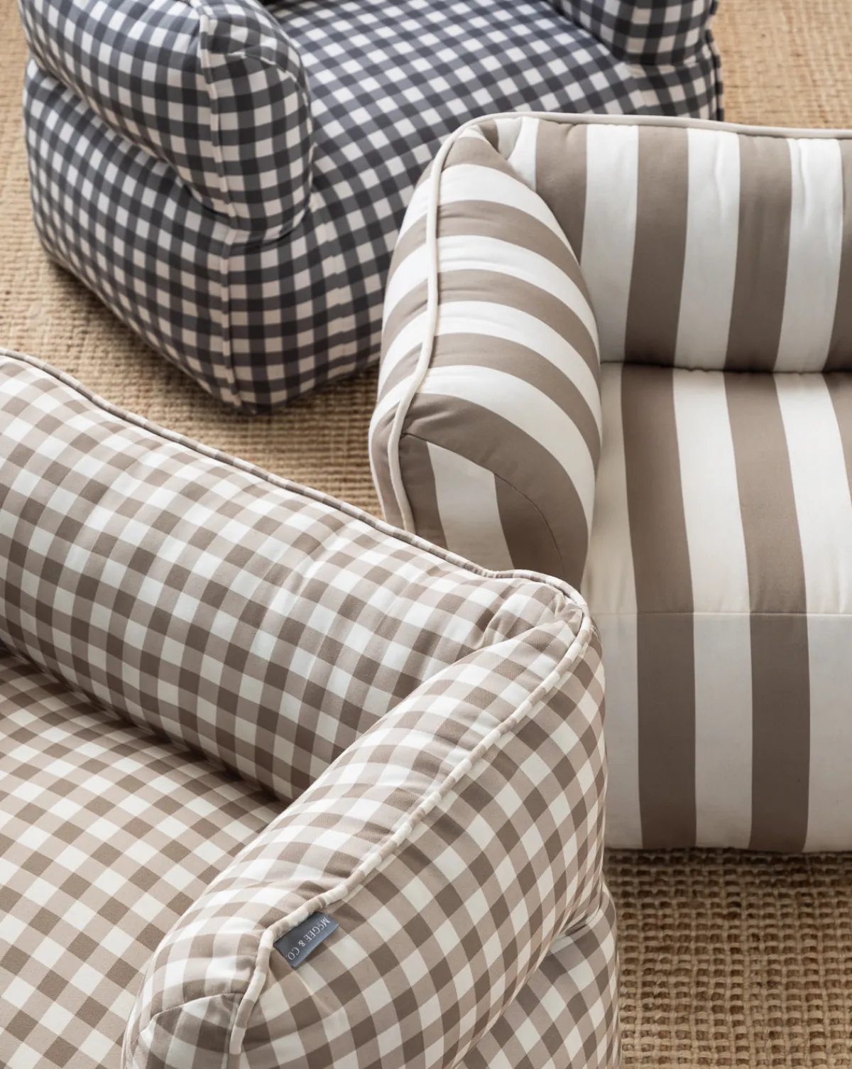 Gingham Kids Chair|VIDYA EXPORTS Online