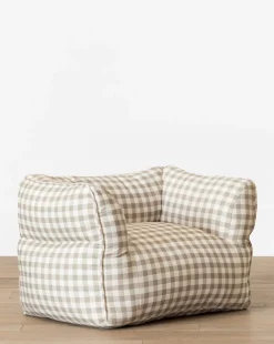 Gingham Kids Chair|VIDYA EXPORTS Online