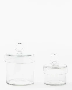 Glass Lidded Canister|Makerspalm Sale