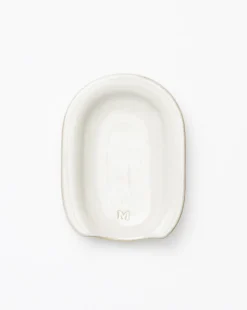 Glazed Stoneware Spoon Rest|Makerspalm New