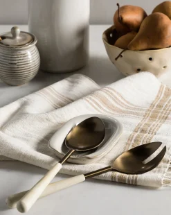 Glazed Stoneware Spoon Rest|Makerspalm New