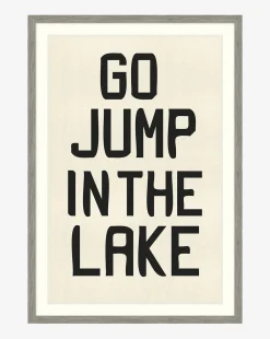 Go Jump in the Lake|Art Headquarters, LLC DBA Wendover Art Group DBA Kevin O'Brien Studio Hot