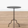 Goodrich Iron Side Table|Makerspalm