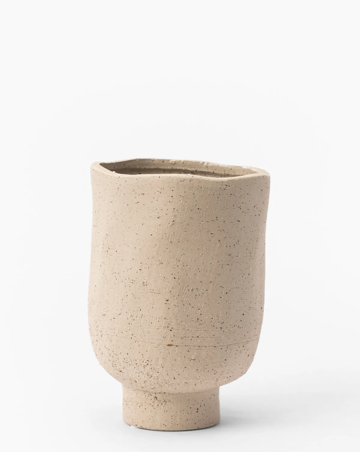 Gray Speckled Planter|BIDK Home New