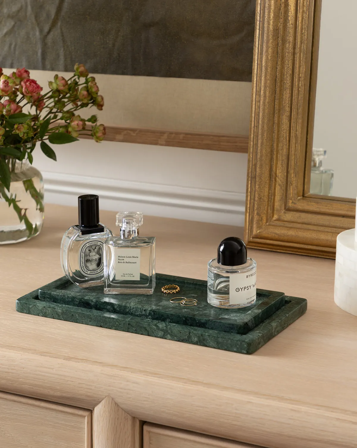 Green Marble Nesting Tray|Design up Living LLP Discount