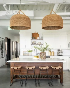 Green Oaks Oversized Pendant|Palecek