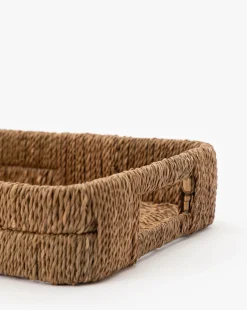 Hand-Woven Bankuan Tray|Creative Co-op