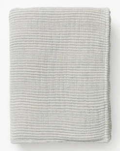 Hanson Striped Cotton Coverlet|Renuka Inc. Clearance