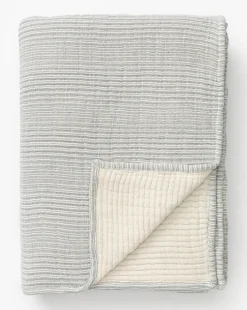 Hanson Striped Cotton Coverlet|Renuka Inc. Clearance