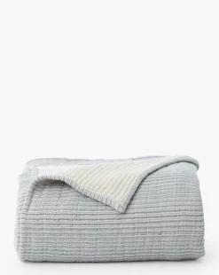 Hanson Striped Cotton Coverlet|Renuka Inc. Clearance