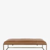Harlow Leather Coffee Table|Credence Online