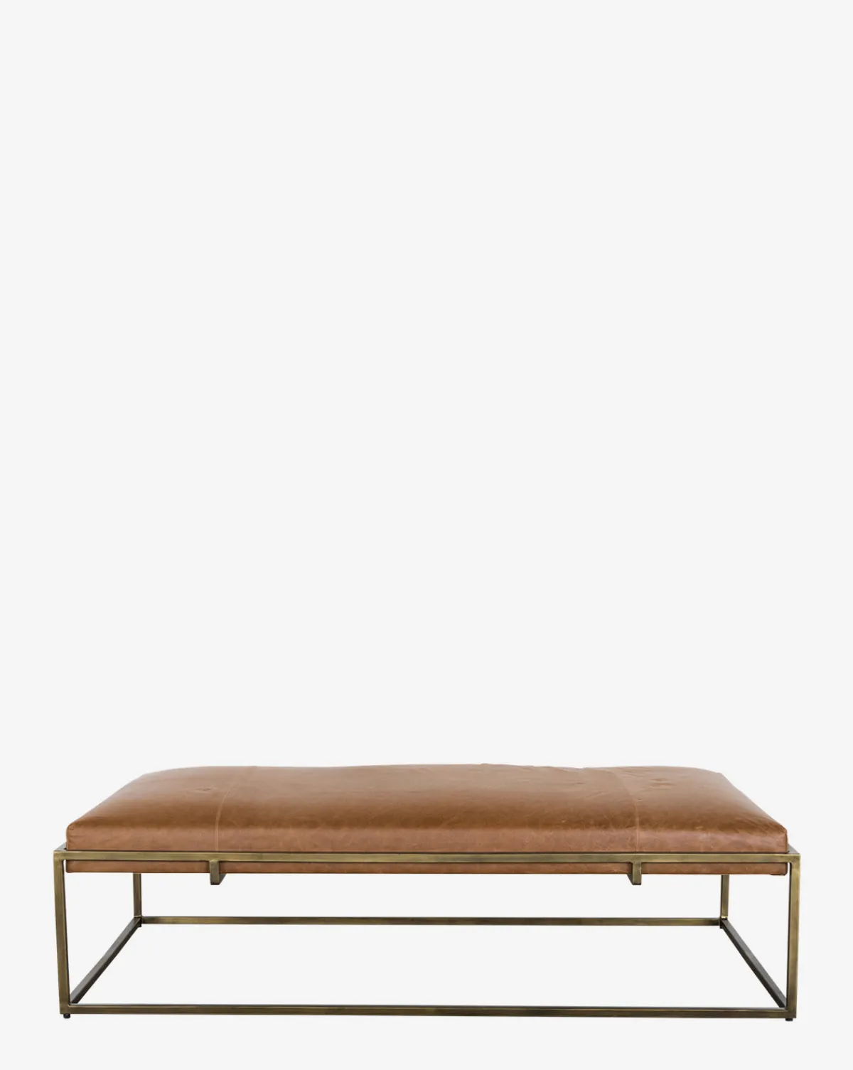 Harlow Leather Coffee Table|Credence Online