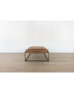 Harlow Leather Coffee Table|Credence Online