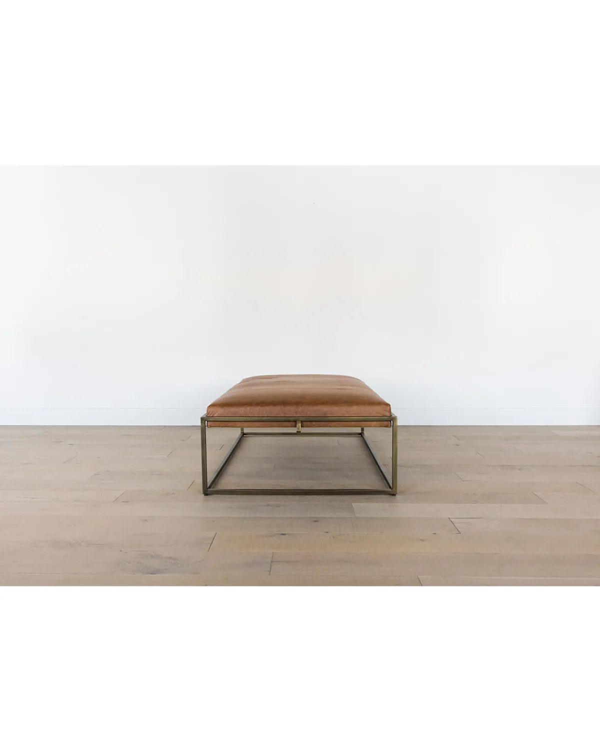Harlow Leather Coffee Table|Credence Online