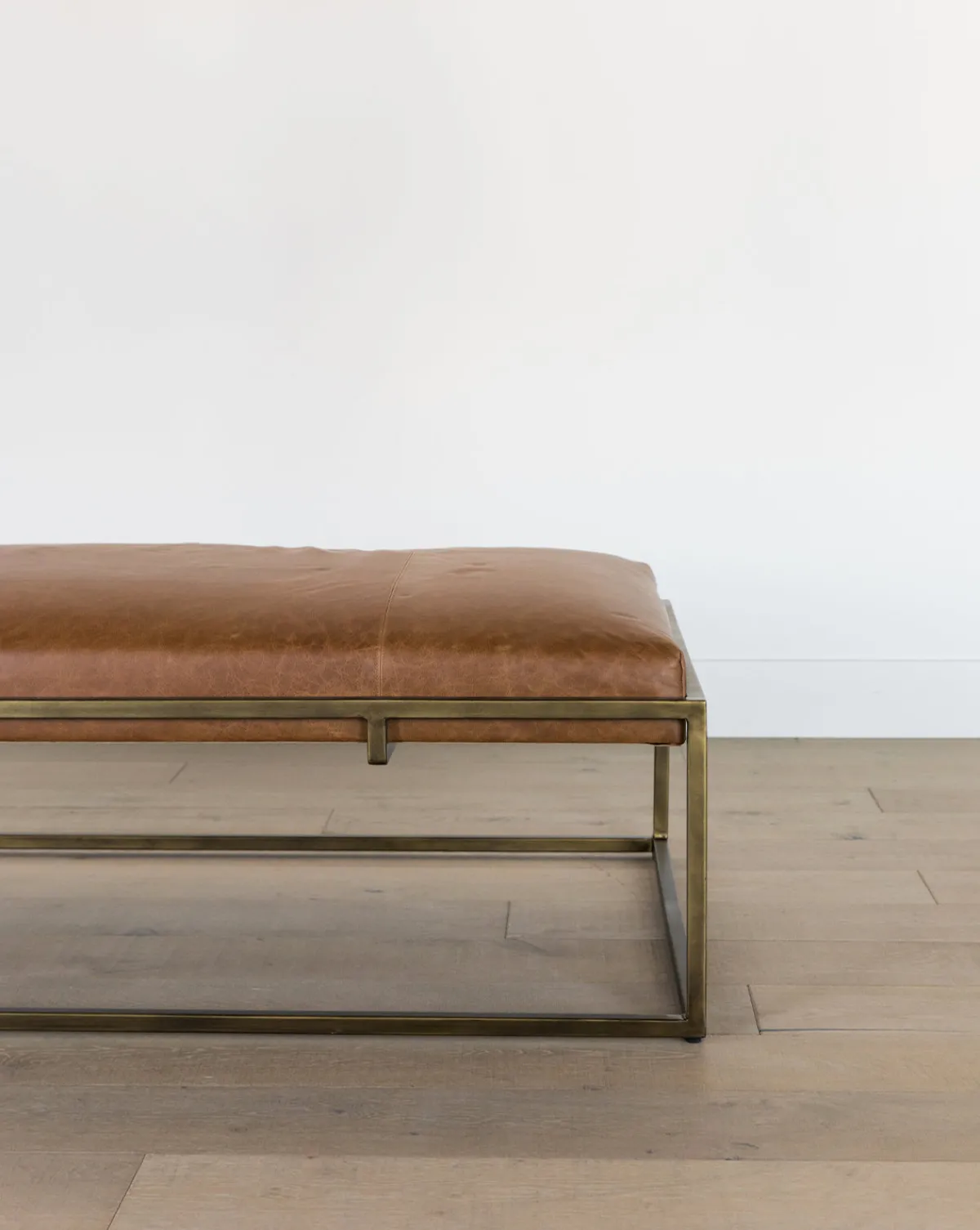 Harlow Leather Coffee Table|Credence Online