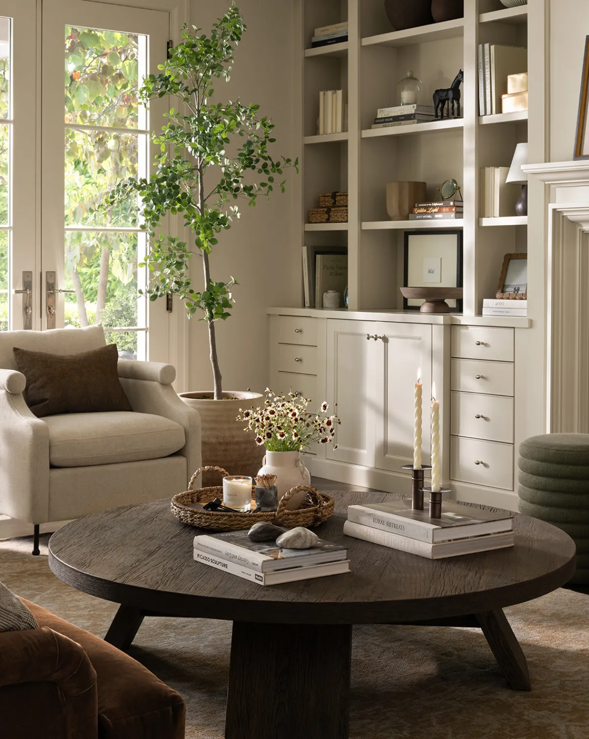 Harvey Coffee Table|Four Hands Clearance