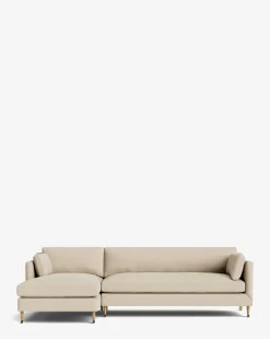 Haverford Upholstered Left Chaise Sectional 113