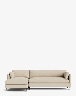 Haverford Upholstered Left Chaise Sectional 113