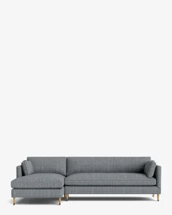Haverford Upholstered Left Chaise Sectional 113