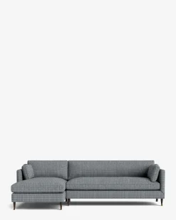 Haverford Upholstered Left Chaise Sectional 113