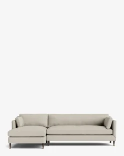 Haverford Upholstered Left Chaise Sectional 113
