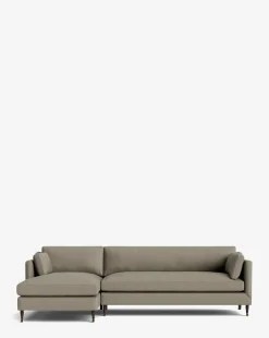 Haverford Upholstered Left Chaise Sectional 113