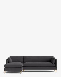 Haverford Upholstered Left Chaise Sectional 113