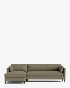 Haverford Upholstered Left Chaise Sectional 113