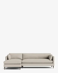 Haverford Upholstered Left Chaise Sectional 113