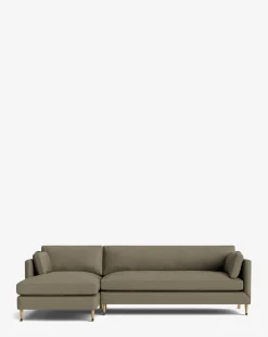 Haverford Upholstered Left Chaise Sectional 113