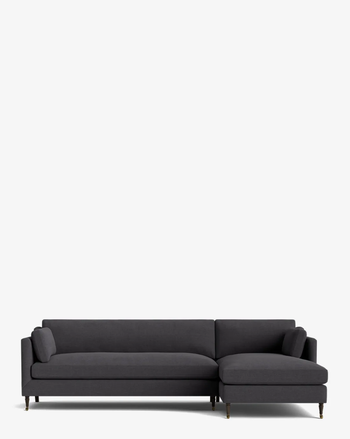 Haverford Upholstered Right Chaise Sectional 113"|Rowe Fine Furniture, Inc. Sale
