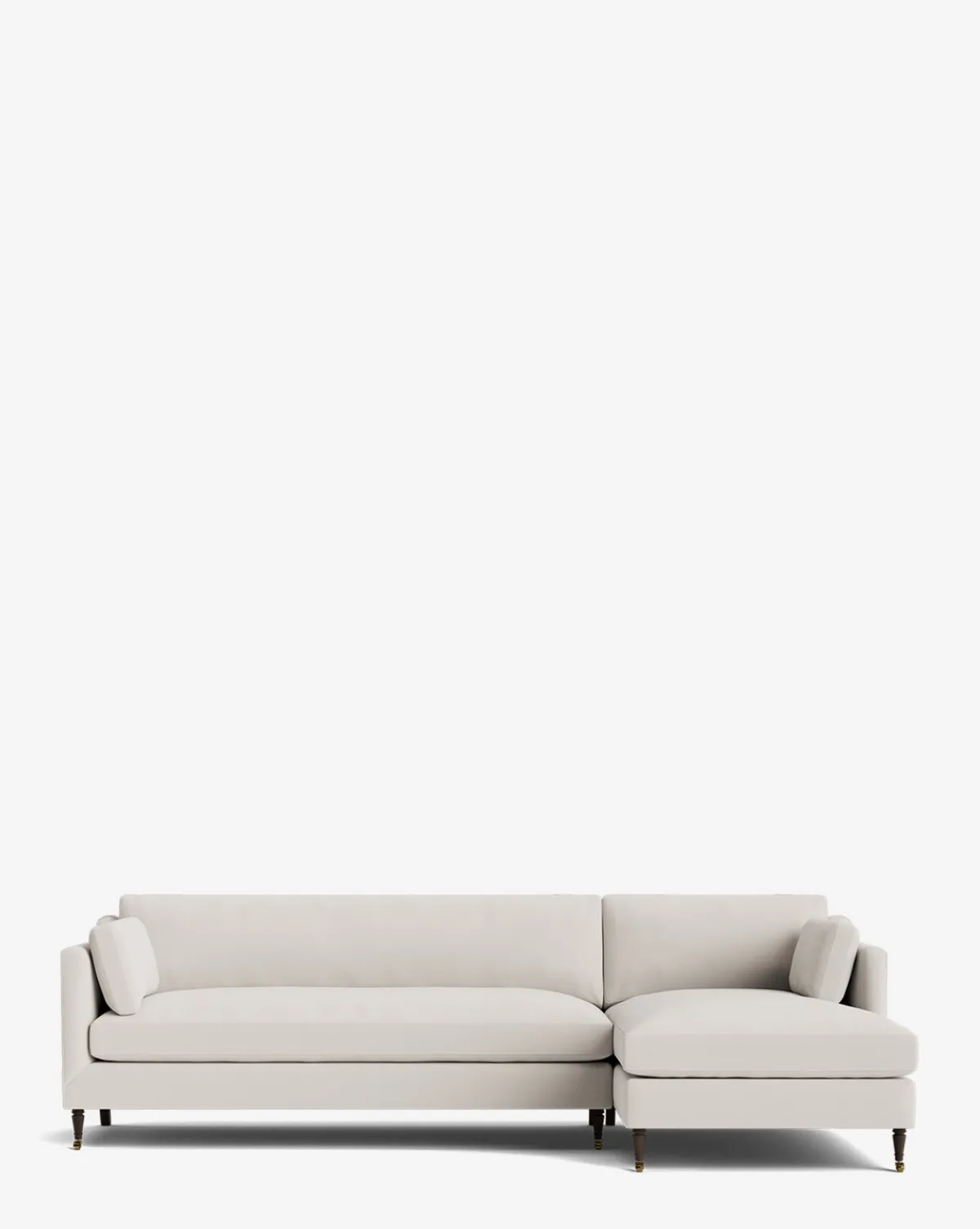 Haverford Upholstered Right Chaise Sectional 113"|Rowe Fine Furniture, Inc. Sale