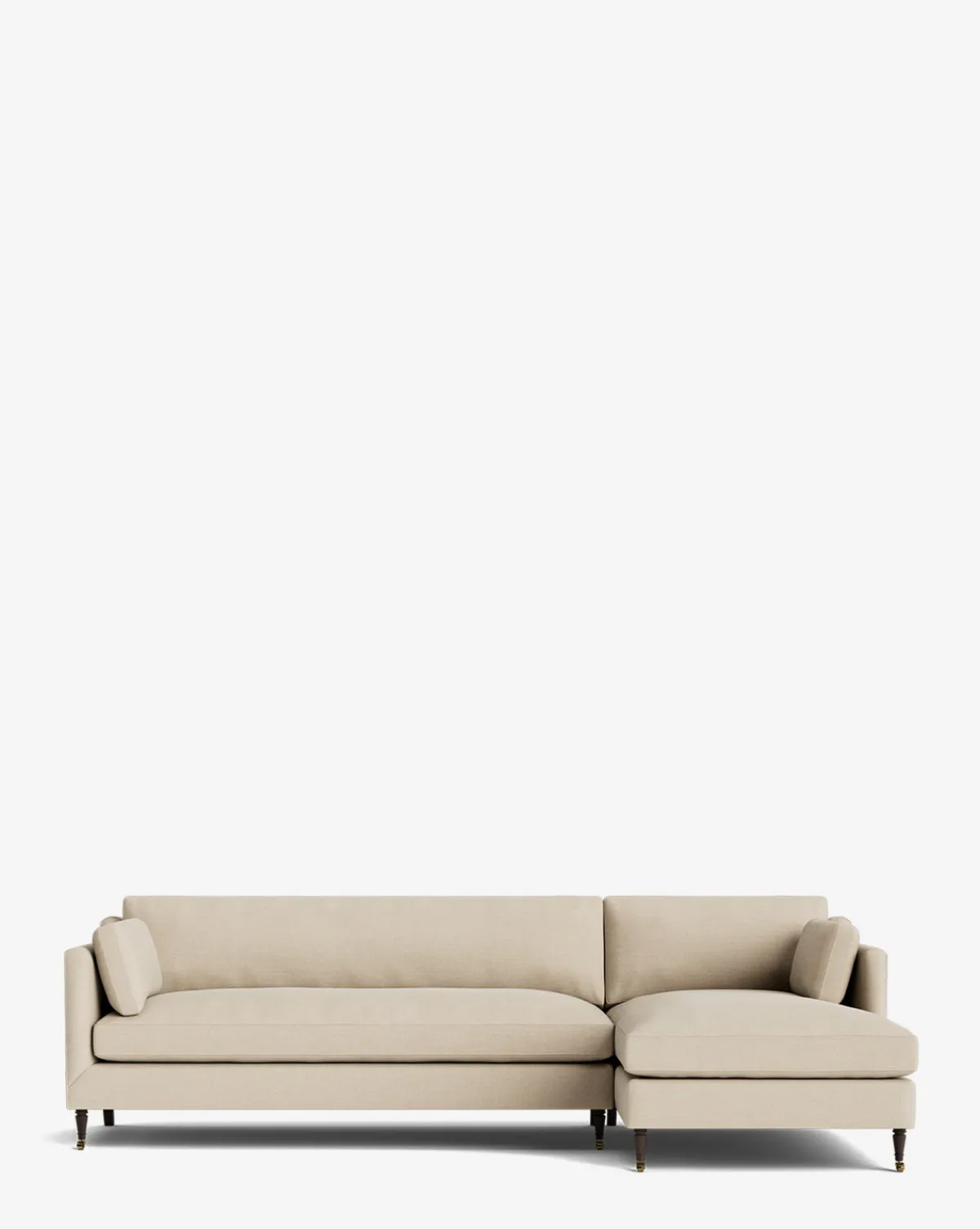 Haverford Upholstered Right Chaise Sectional 113"|Rowe Fine Furniture, Inc. Sale