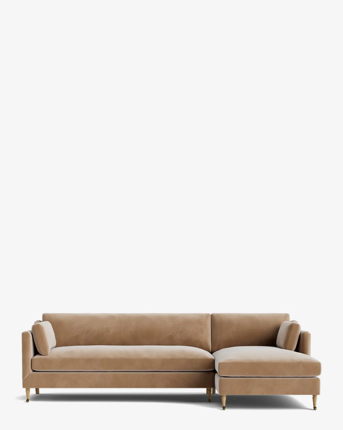 Haverford Upholstered Right Chaise Sectional 113"|Rowe Fine Furniture, Inc. Sale