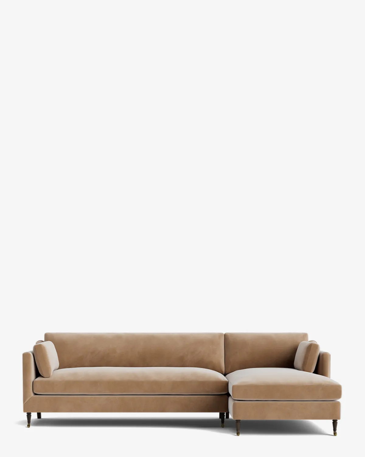 Haverford Upholstered Right Chaise Sectional 113"|Rowe Fine Furniture, Inc. Sale