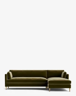 Haverford Upholstered Right Chaise Sectional 113