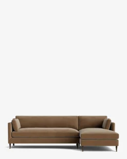 Haverford Upholstered Right Chaise Sectional 113