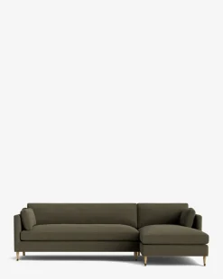 Haverford Upholstered Right Chaise Sectional 113