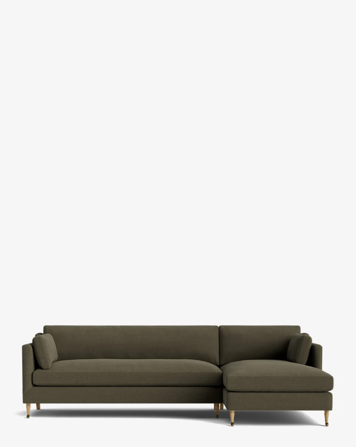 Haverford Upholstered Right Chaise Sectional 113"|Rowe Fine Furniture, Inc. Sale