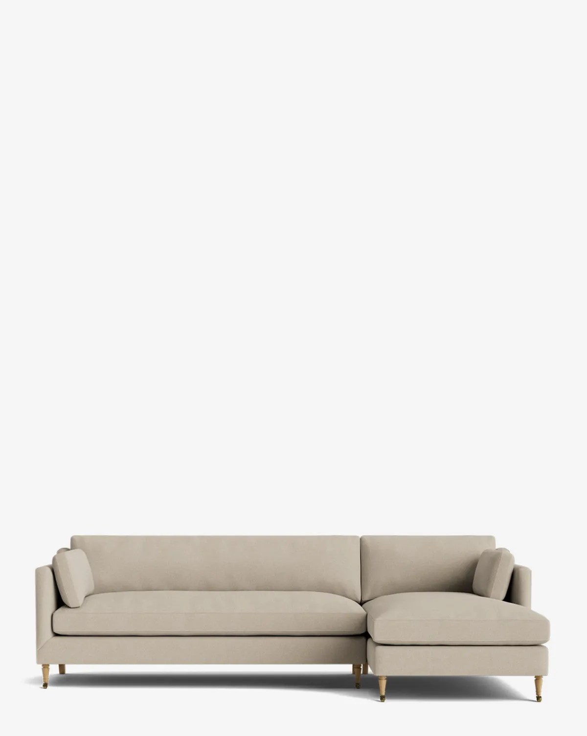 Haverford Upholstered Right Chaise Sectional 113"|Rowe Fine Furniture, Inc. Sale