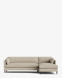 Haverford Upholstered Right Chaise Sectional 113