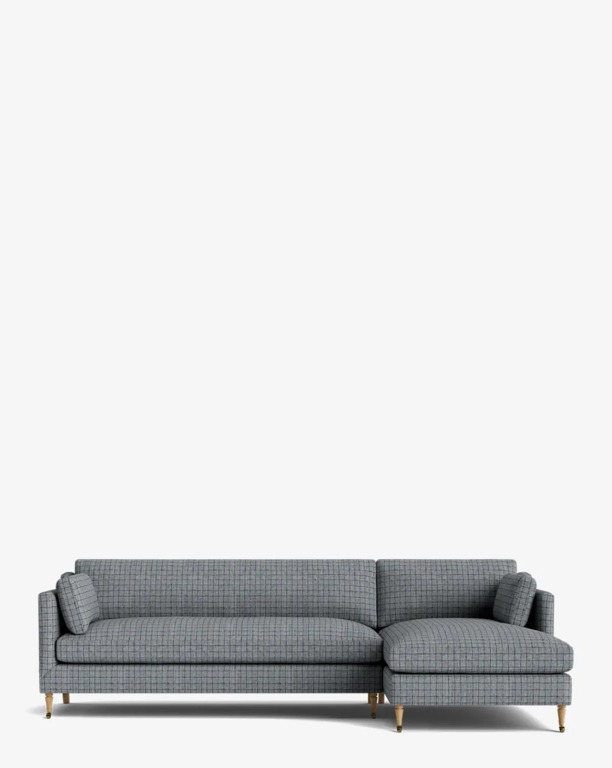 Haverford Upholstered Right Chaise Sectional 113"|Rowe Fine Furniture, Inc. Sale